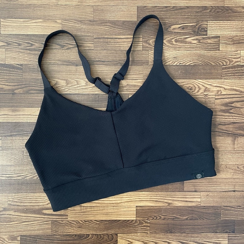 Balance Collection Black Sports Bra Small